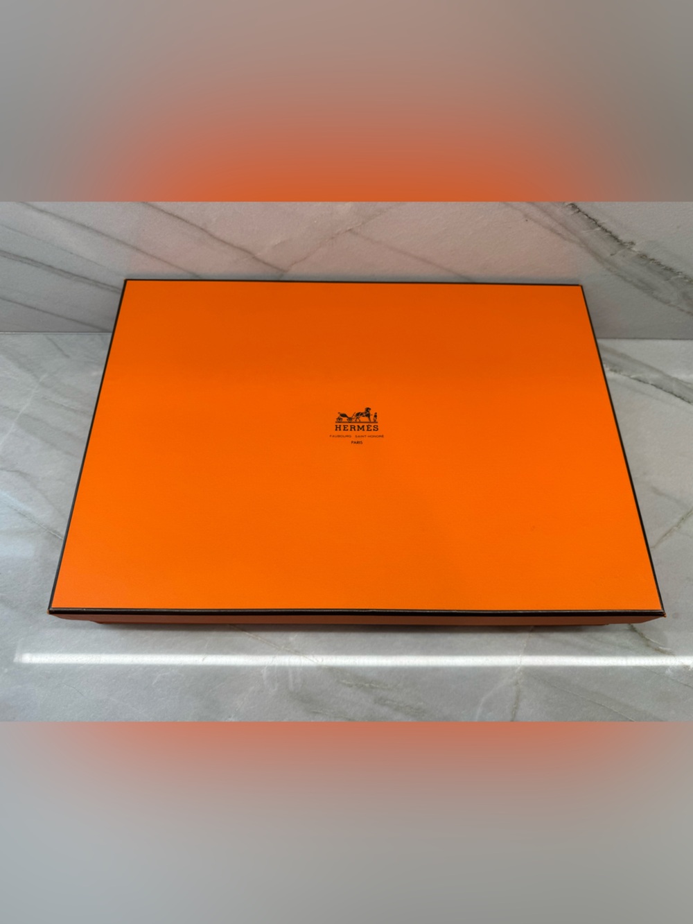 Hermès Signature Orange Gift Box